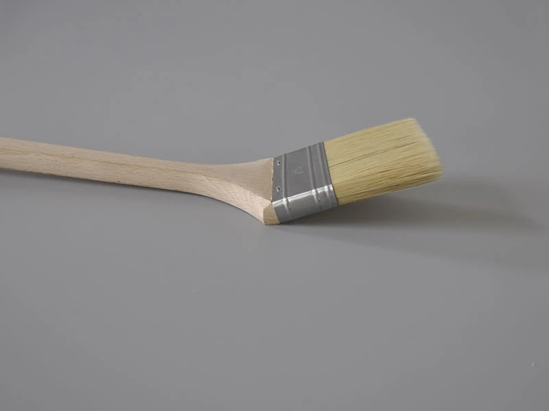 Bent paint brush